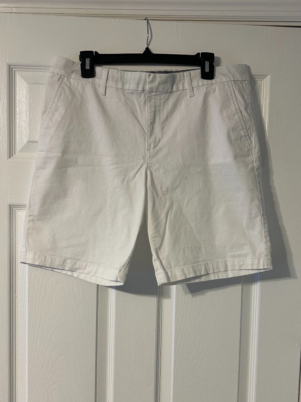Women's, Tommy Hilfiger, White, Mid-Rise, White, Shorts, Size 12
